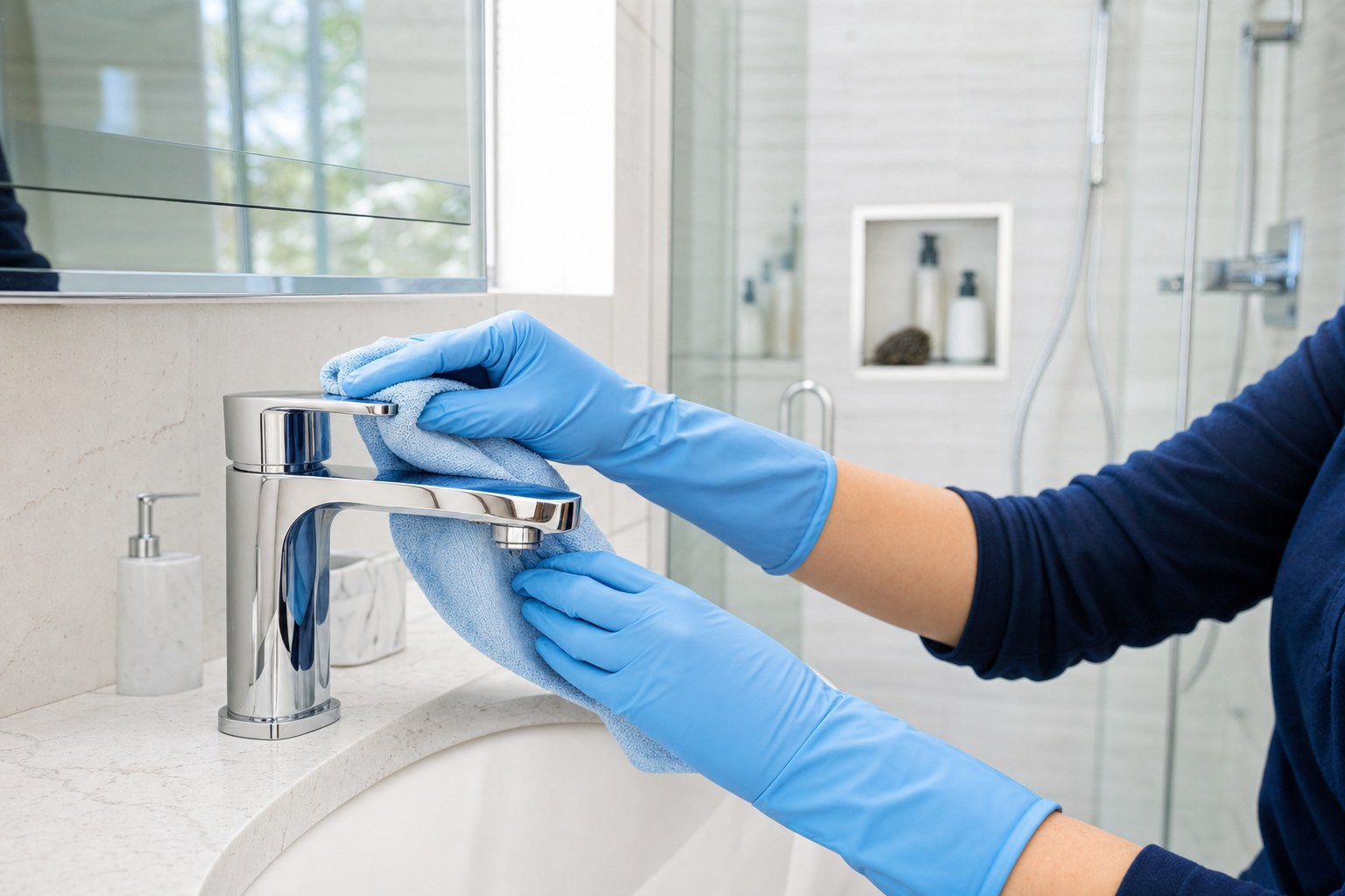 Deep cleaning in a Boise home