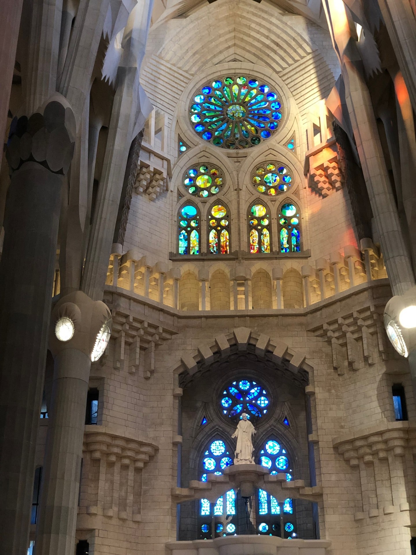 Barcelona waterfront and public art