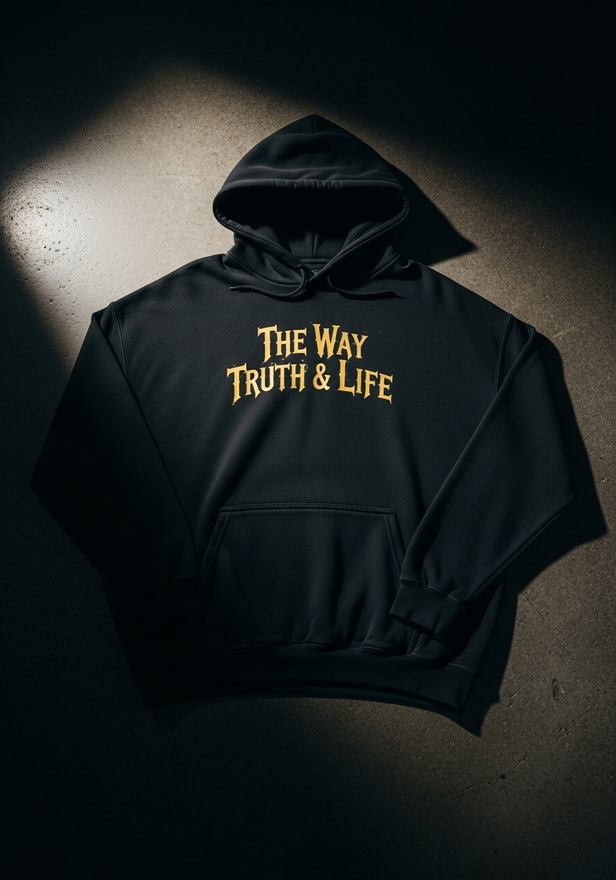 "The Way, Truth & Life" Hoodie faith-based apparel