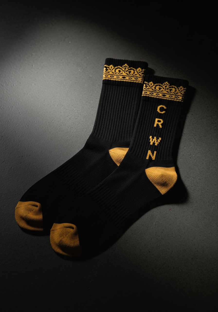 CRWN Crown Crew Socks faith-based apparel