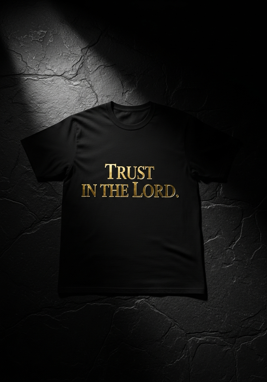 "Trust In The Lord" Tee faith-based apparel
