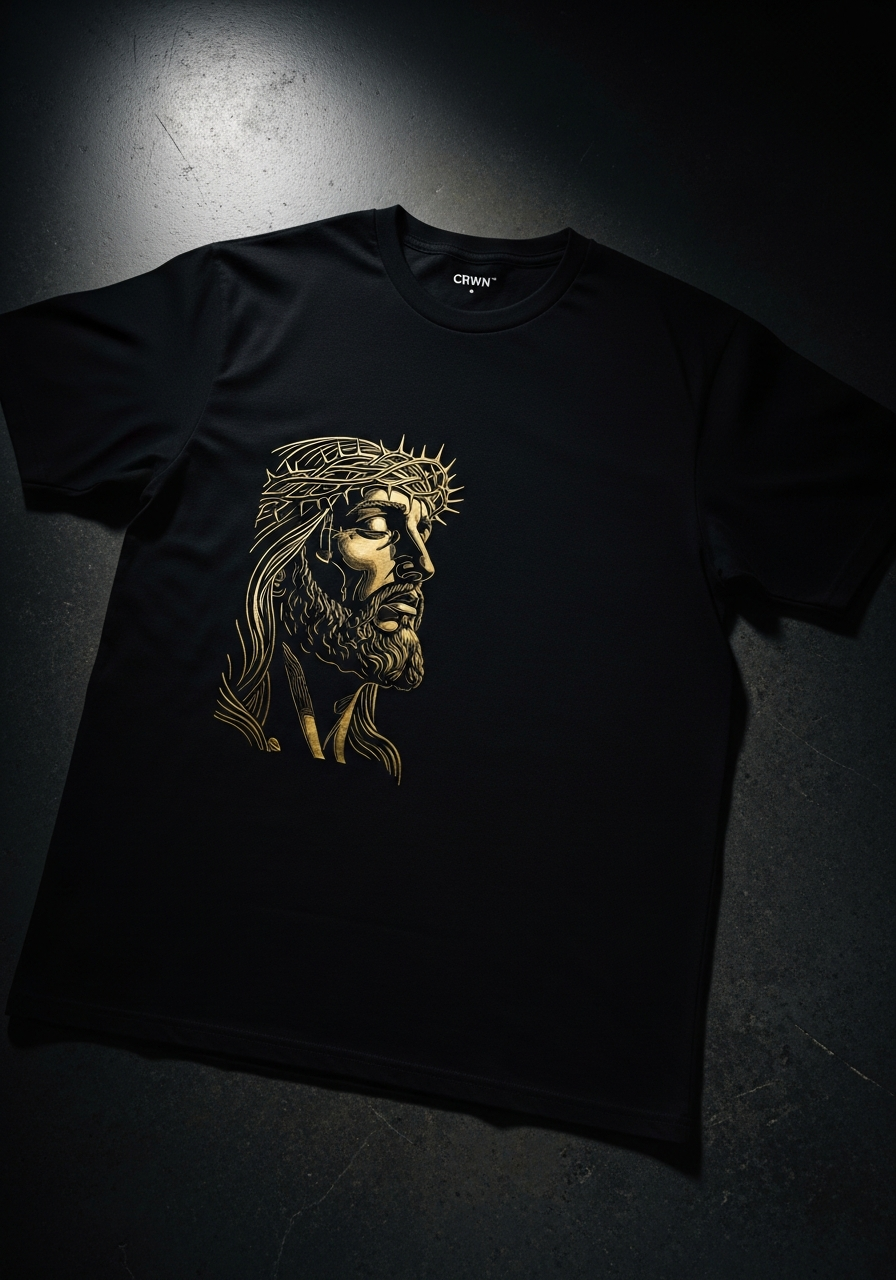 "Behold The King" Tee faith-based apparel