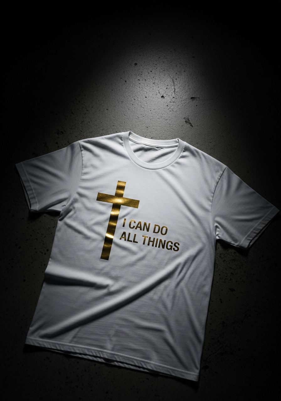CRWN Threads I Can Do All Things graphic tee