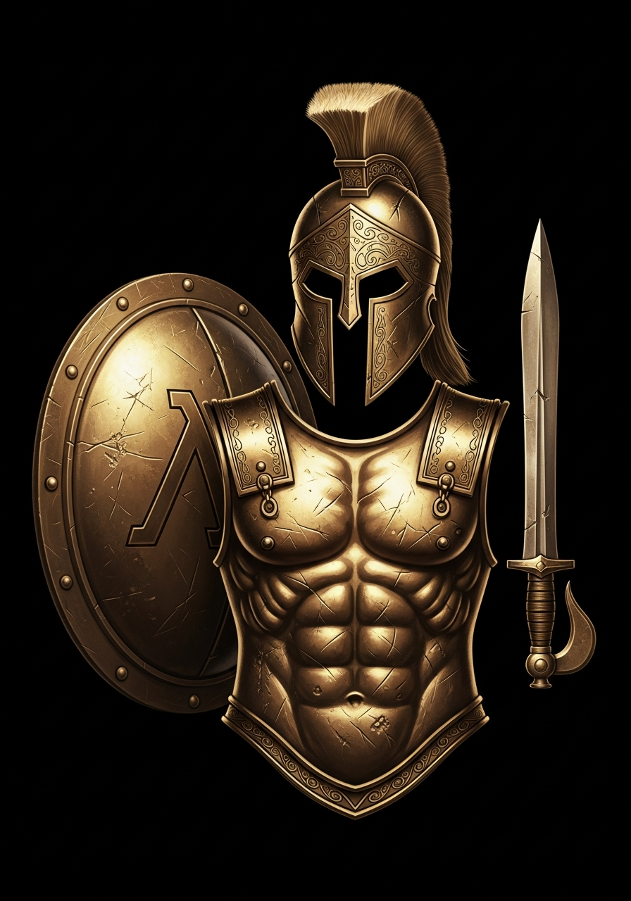 "Full Armor" Spartan Tee faith-based apparel
