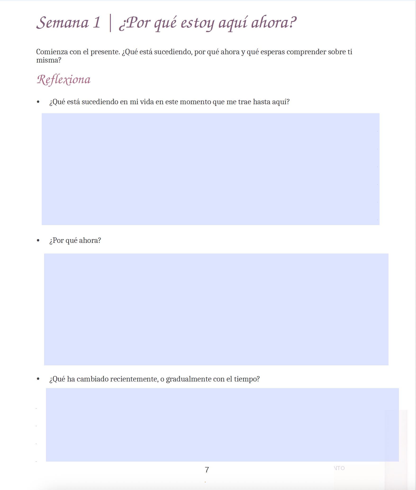 Volver a Encontrarte: Cuaderno guiado de reflexión de 8 semanas para mujeres que atraviesan cambios, preview 4