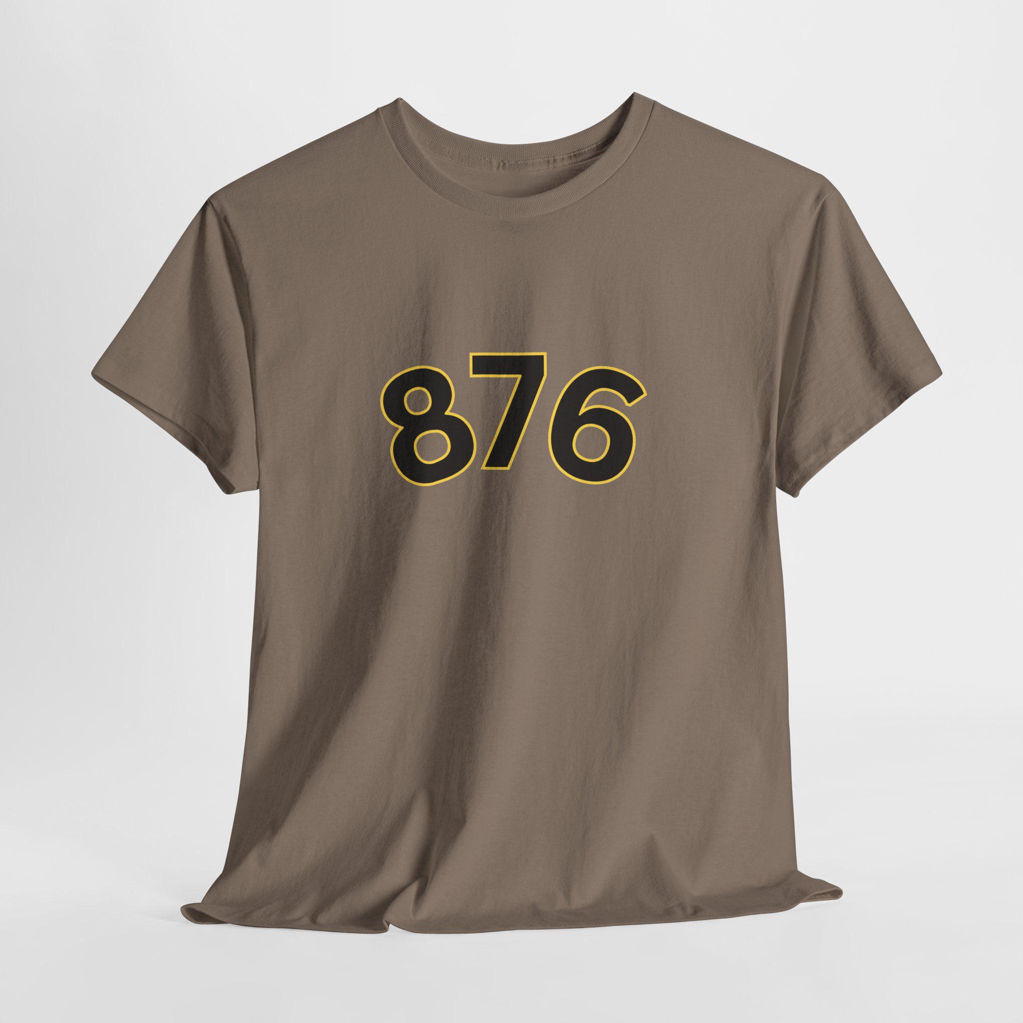 876 Jamaica Shirt with Back Print, Kingston Jamaica Culture Graphic Tee., product view 7