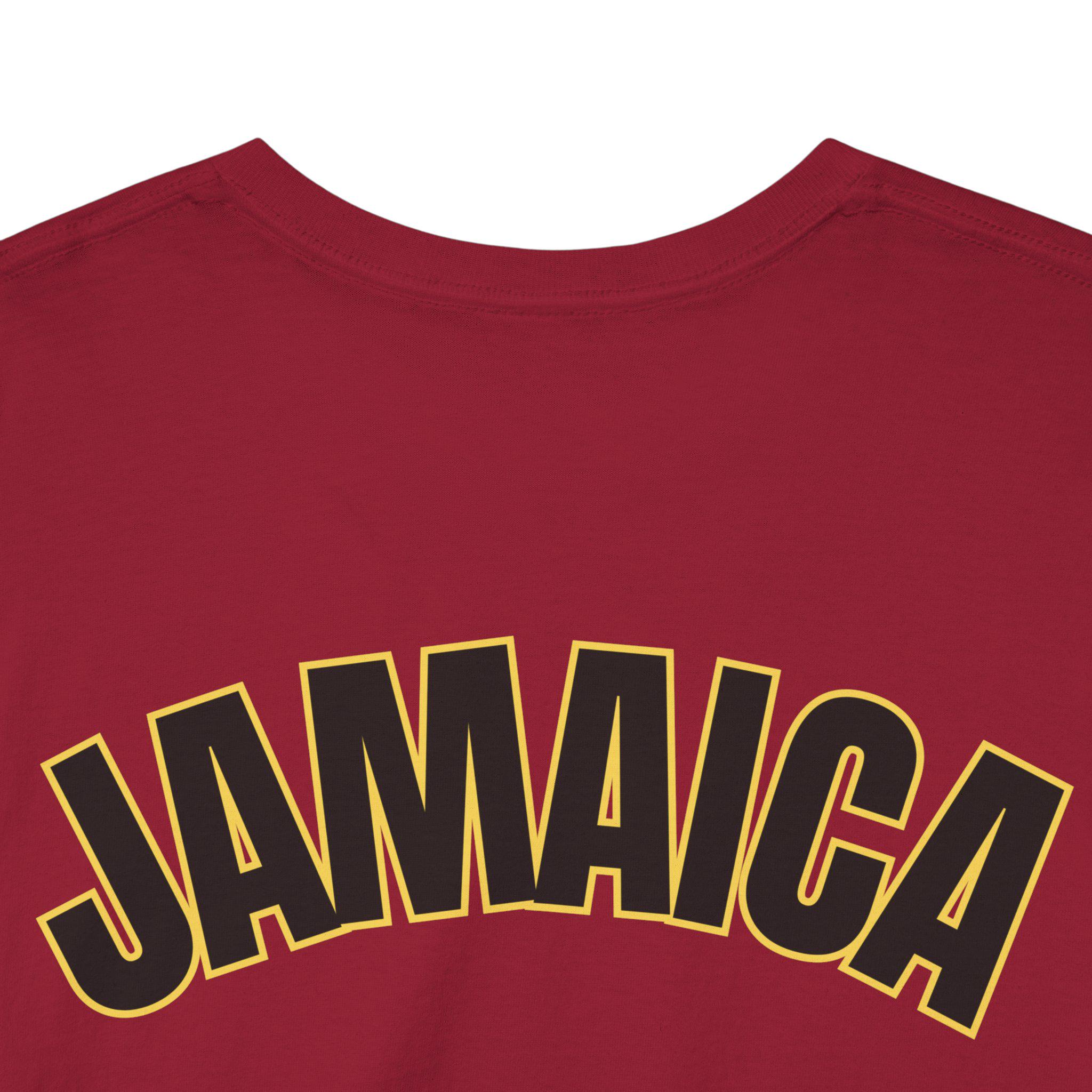 876 Jamaica Shirt with Back Print, Kingston Jamaica Culture Graphic Tee., product view 12