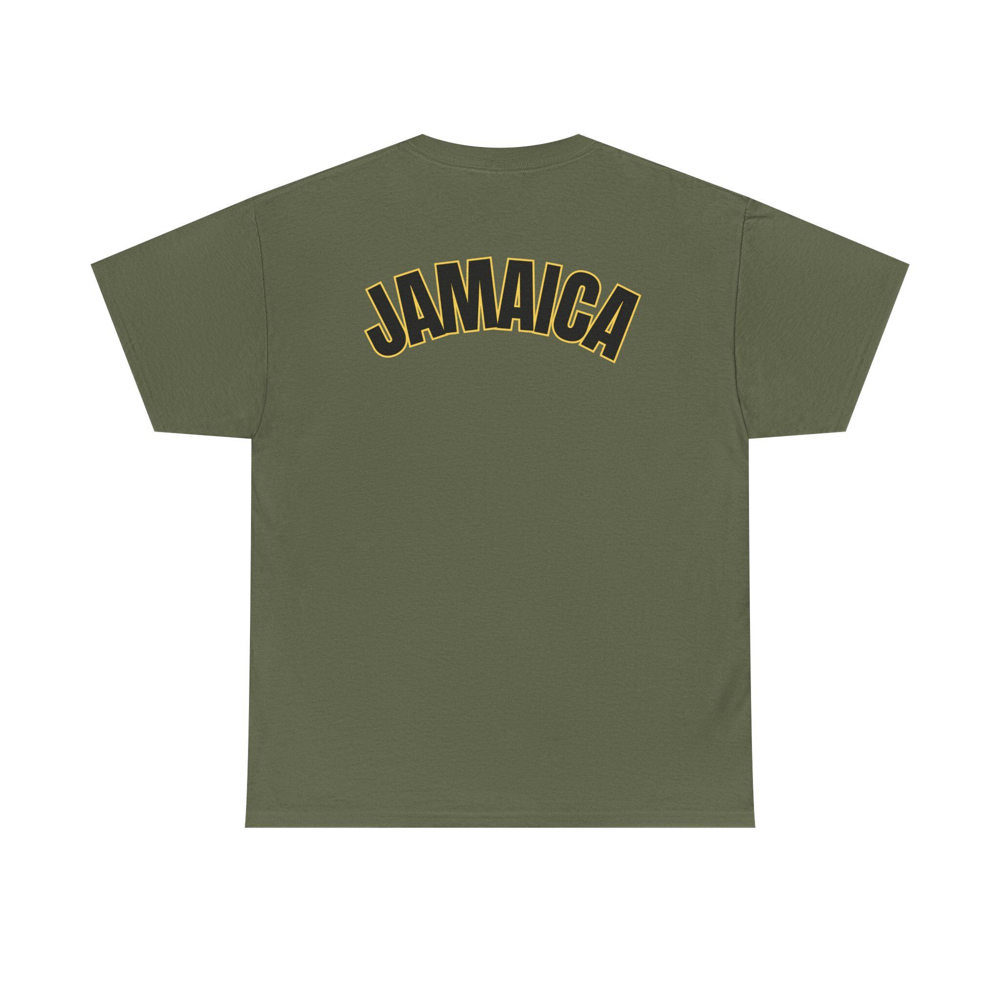 876 Jamaica Shirt with Back Print, Kingston Jamaica Culture Graphic Tee., product view 20