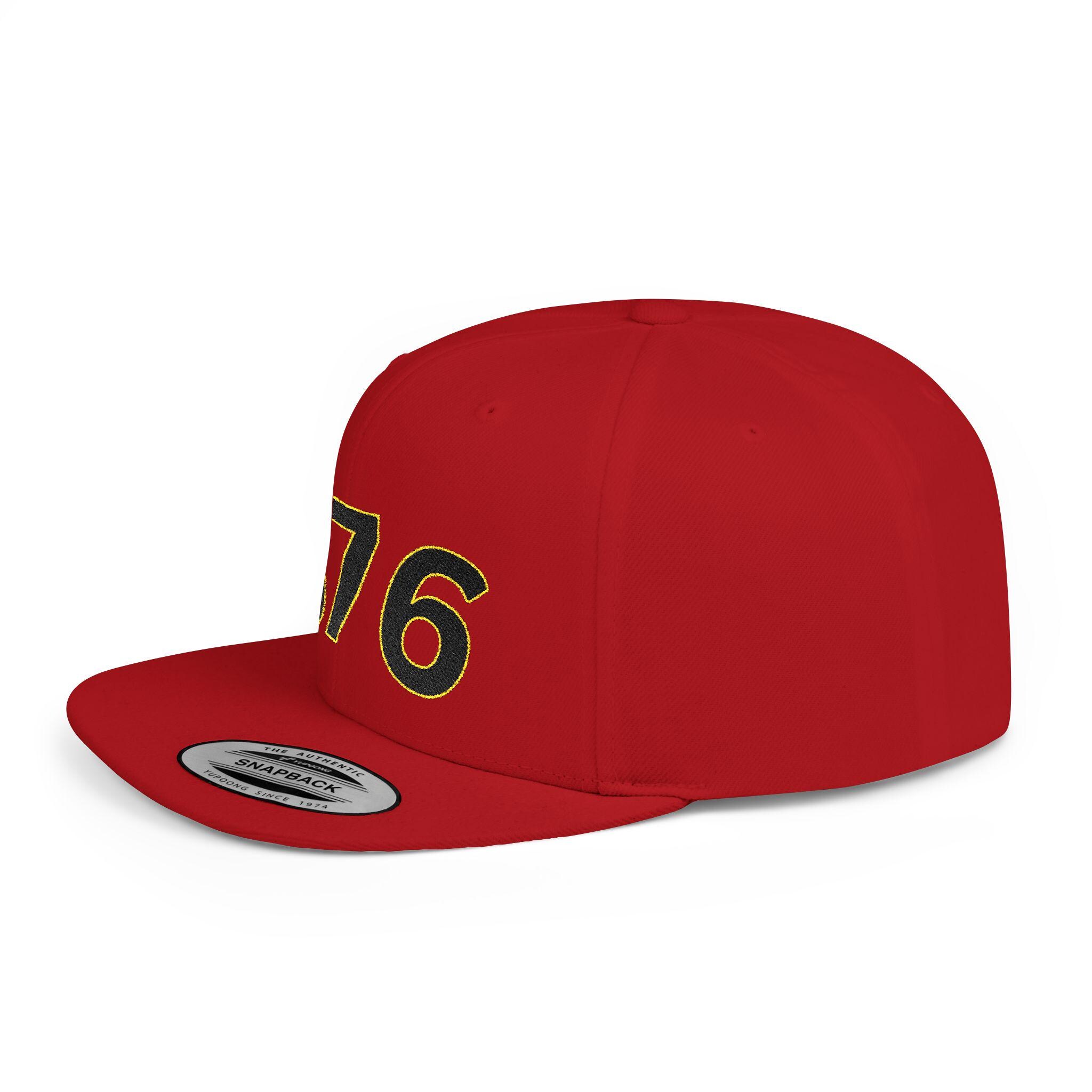 876 Jamaica Snapback Hat. Jamaica Area Code Cap. Caribbean Pride Flat Bill Streetwear Gift, product view 19