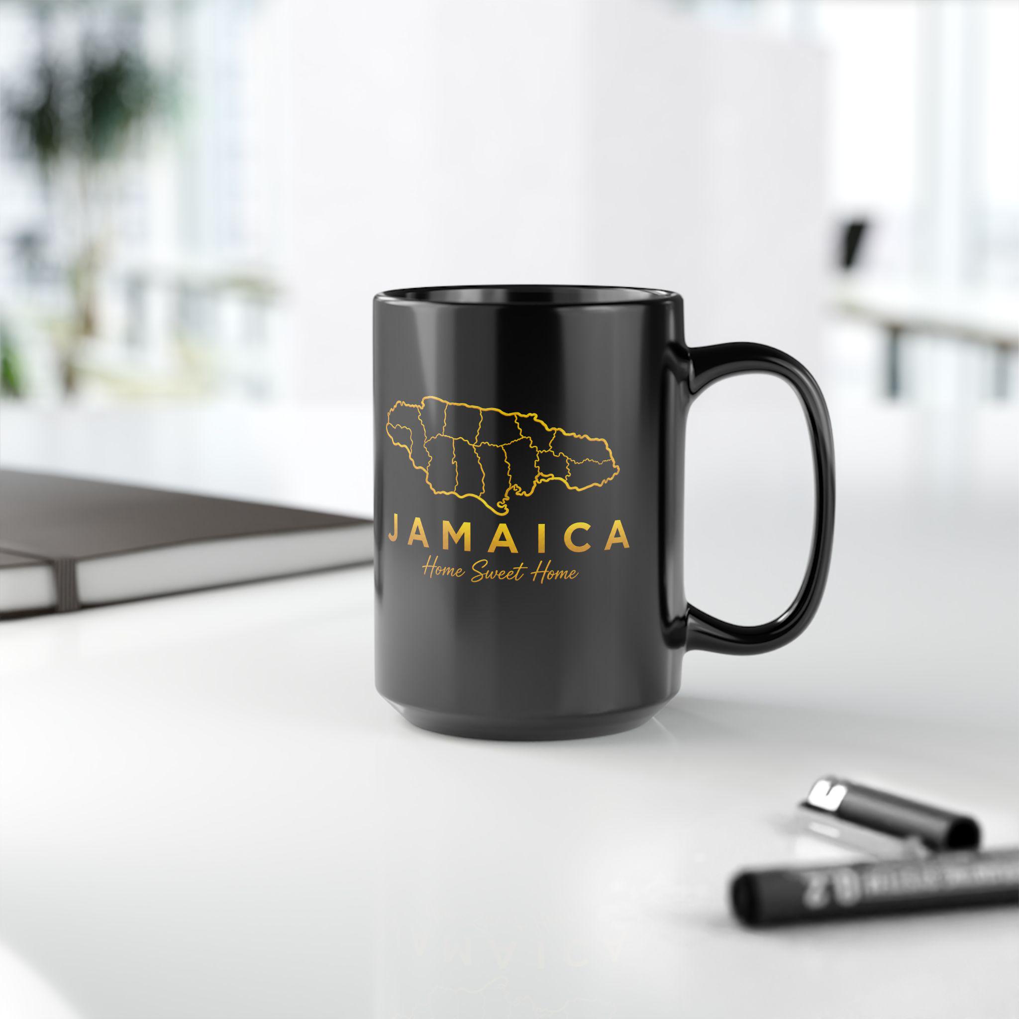 Jamaica Parish Map Mug: Home Sweet Home Coffee Cup – Island Pride Ceramic, product view 9