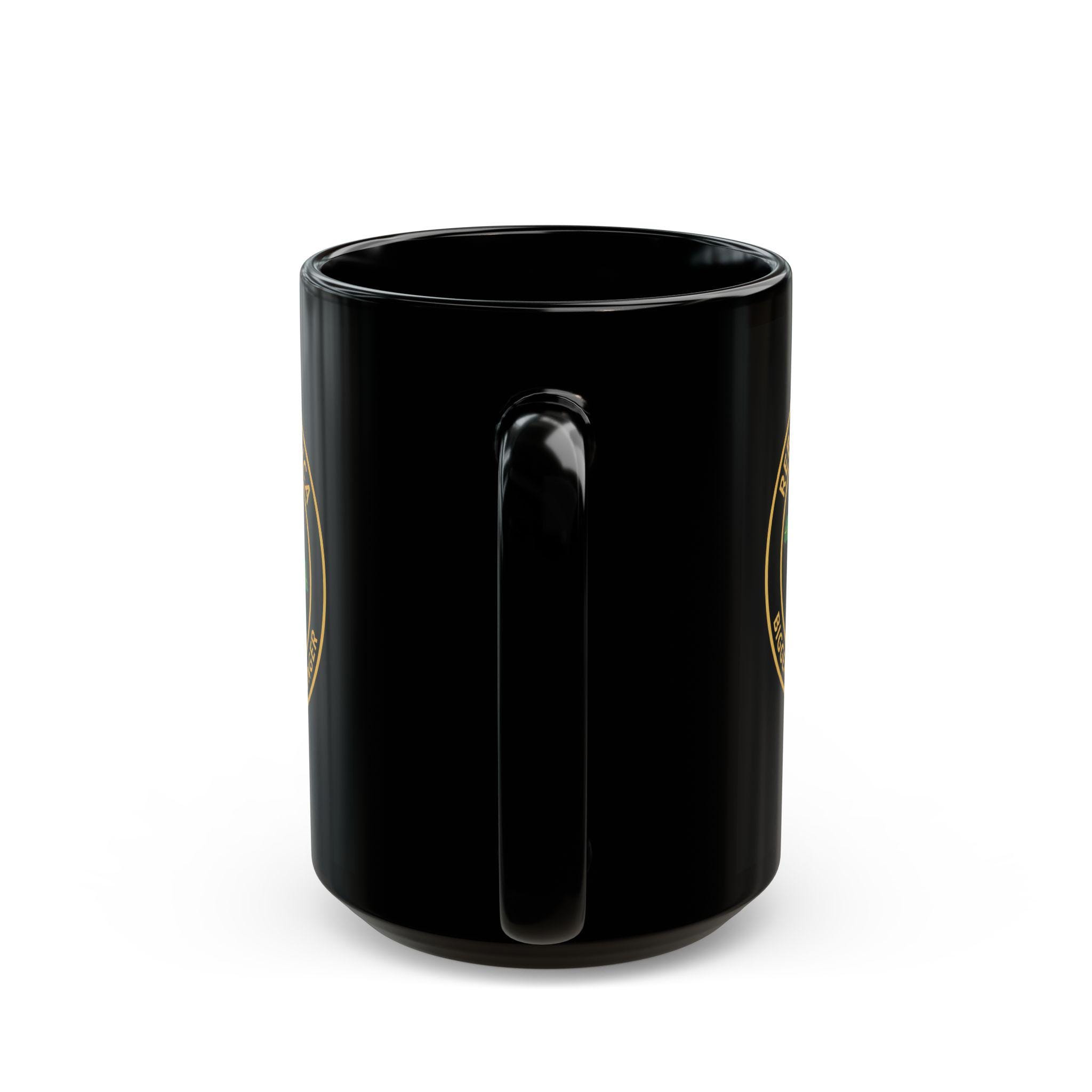 Rebuild Jamaica Coffee Mug - Bigger Better Stronger Jamaican Pride Black Ceramic Cup, 11 & 15oz Island Souvenir Heritage Gift, product view 12