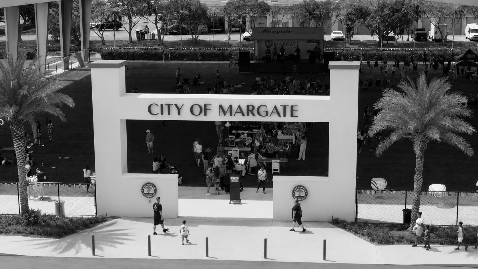 City of Margate entrance