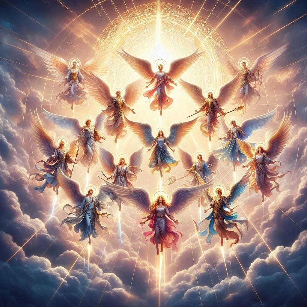 Attunement for 12 Archangels