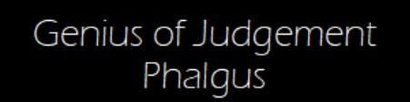 Genius Phalgus