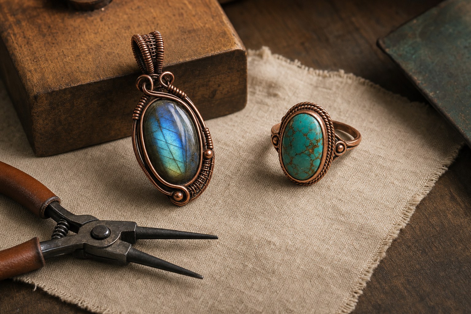 Custom jewelry selection