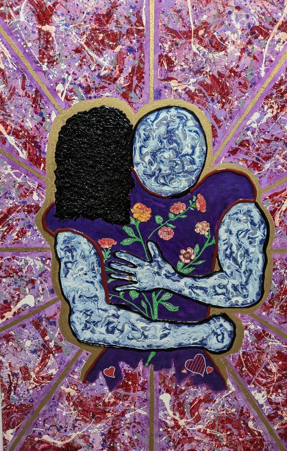 Intensive Embrace' #9 by Dawud Shabazz