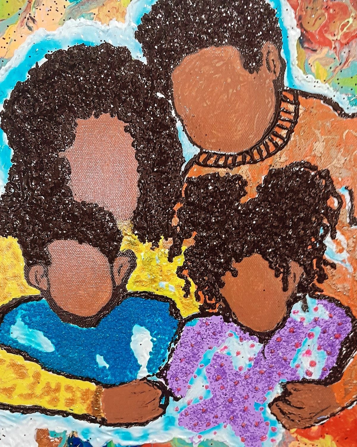 Reflection of DNA- Bond , Love and Joy - by Dawud Shabazz