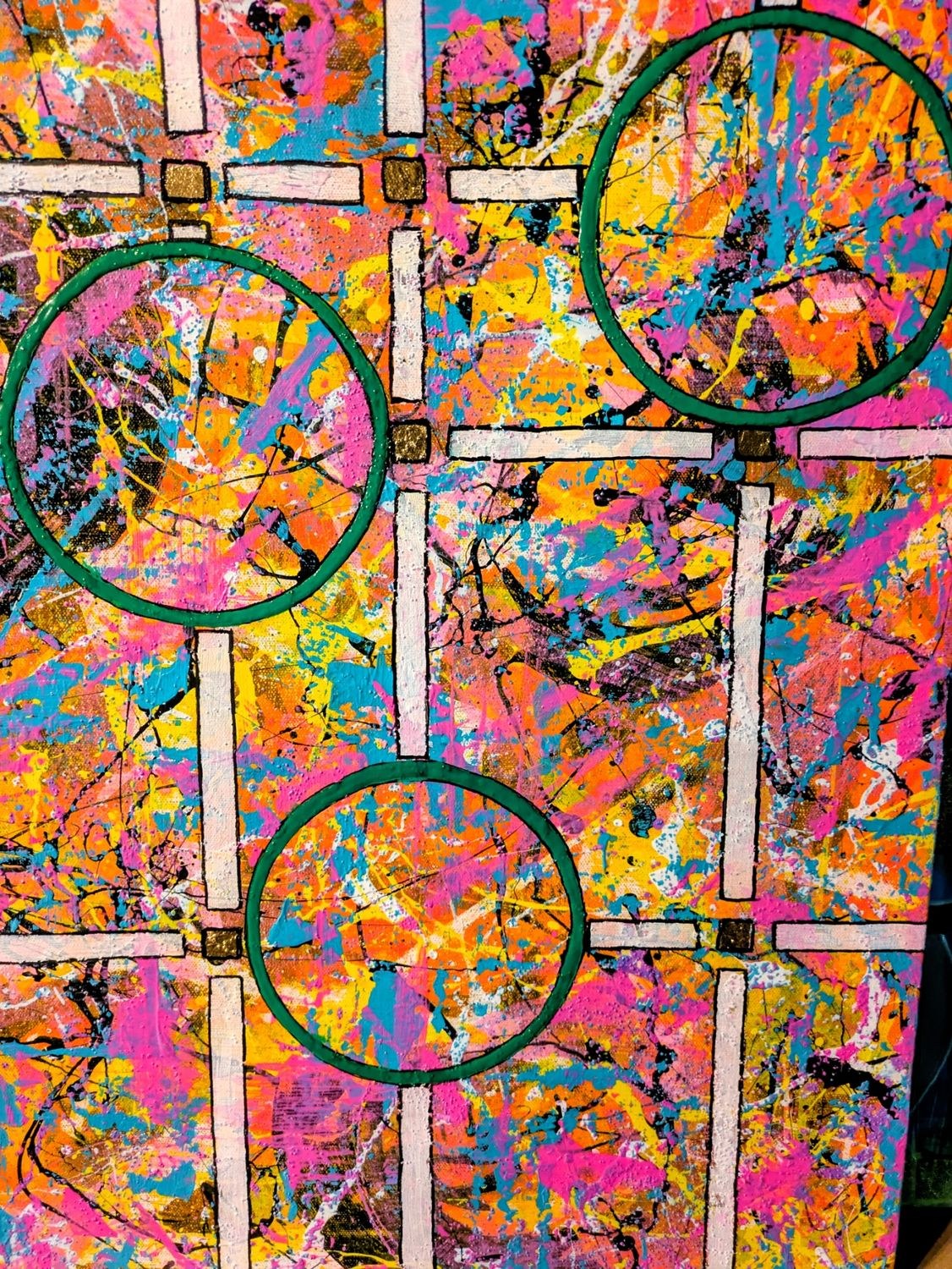 Windows of Abstract  #B by Dawud Shabazz
