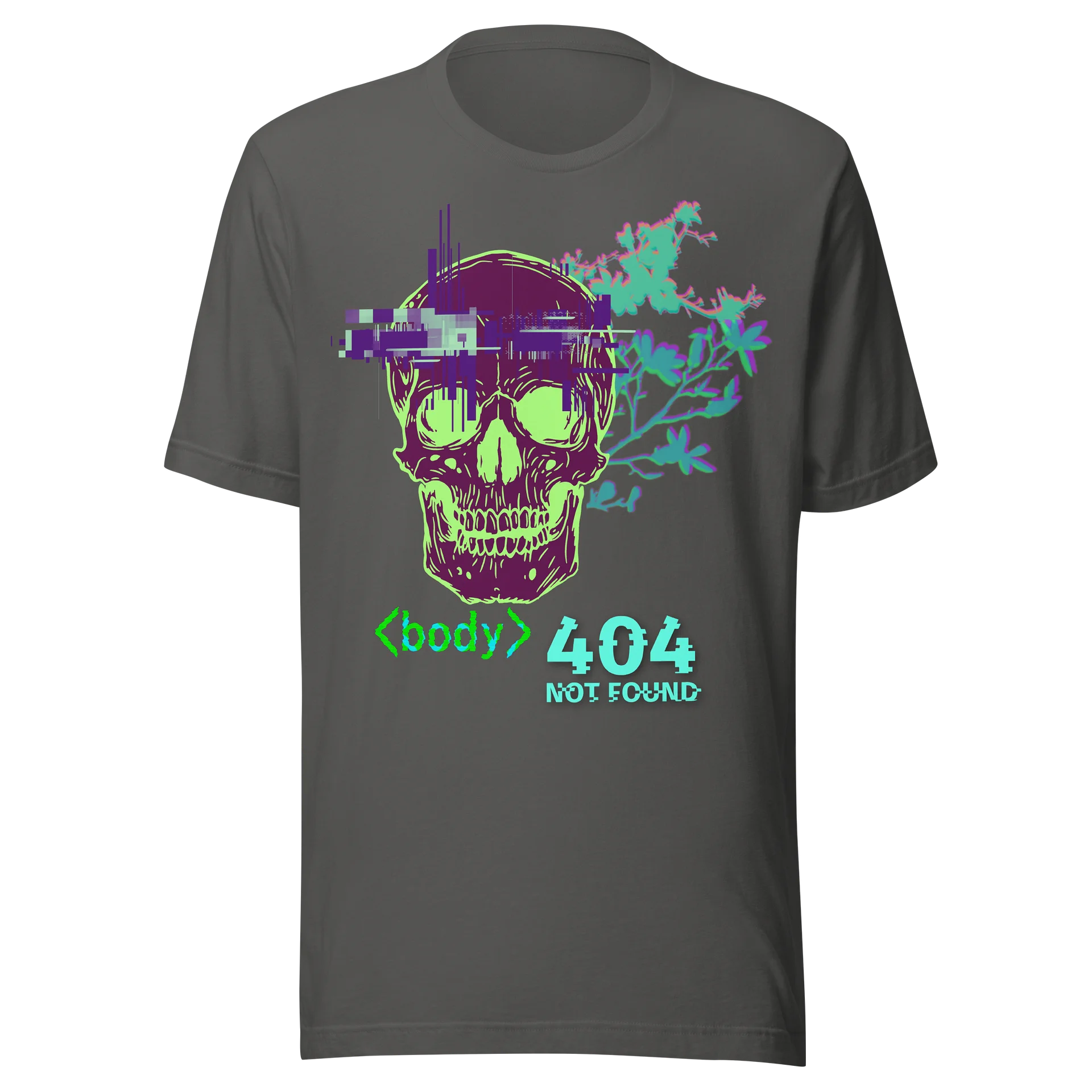 404 Body Not Found T-Shirt product artwork