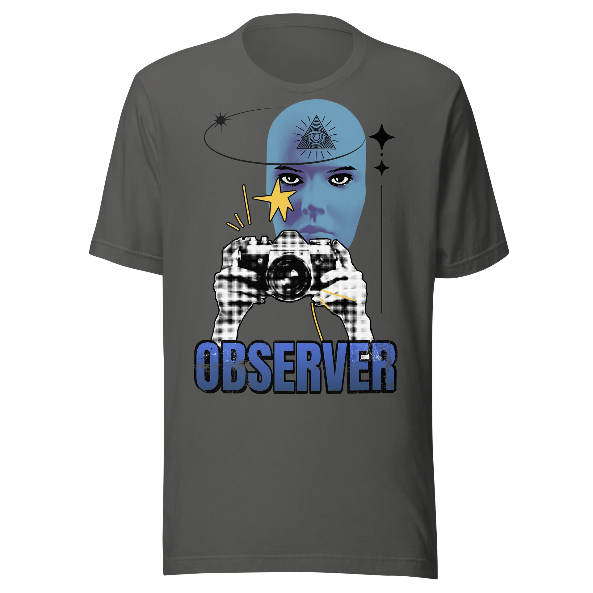 All-Seeing Observer T-Shirt product artwork