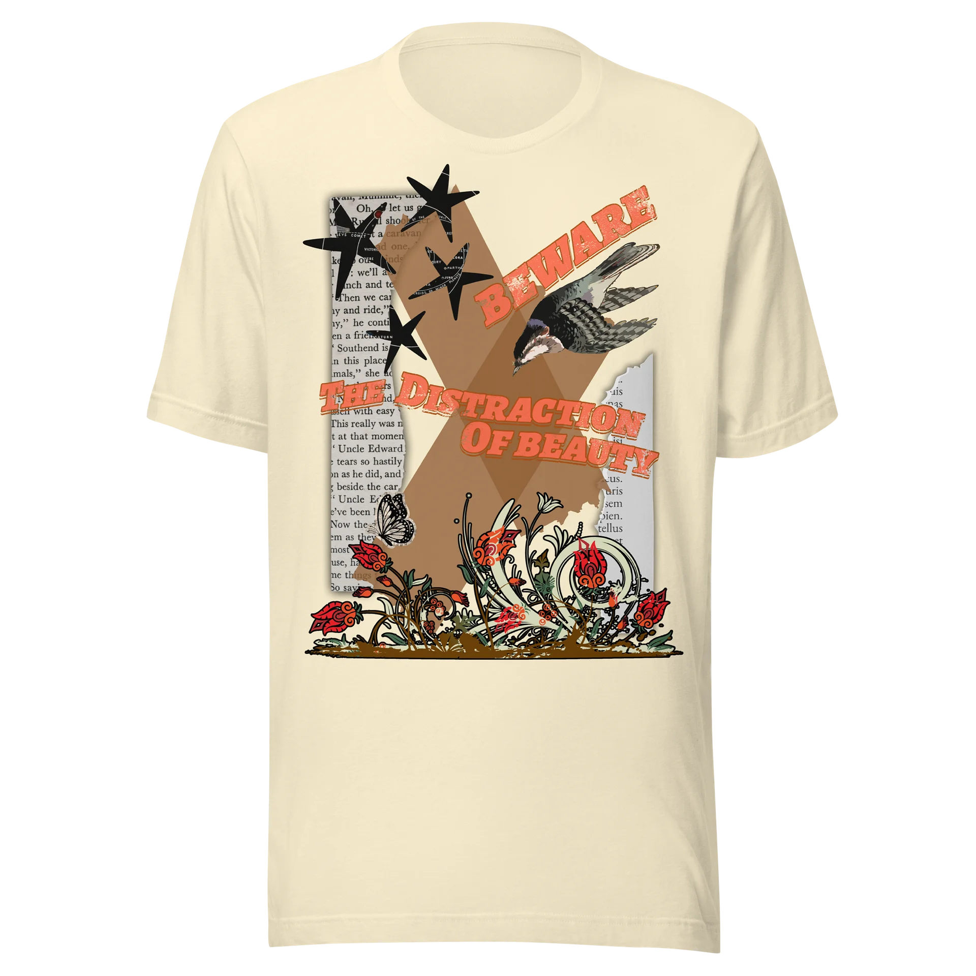 Beware the Distraction of Beauty T-Shirt product artwork