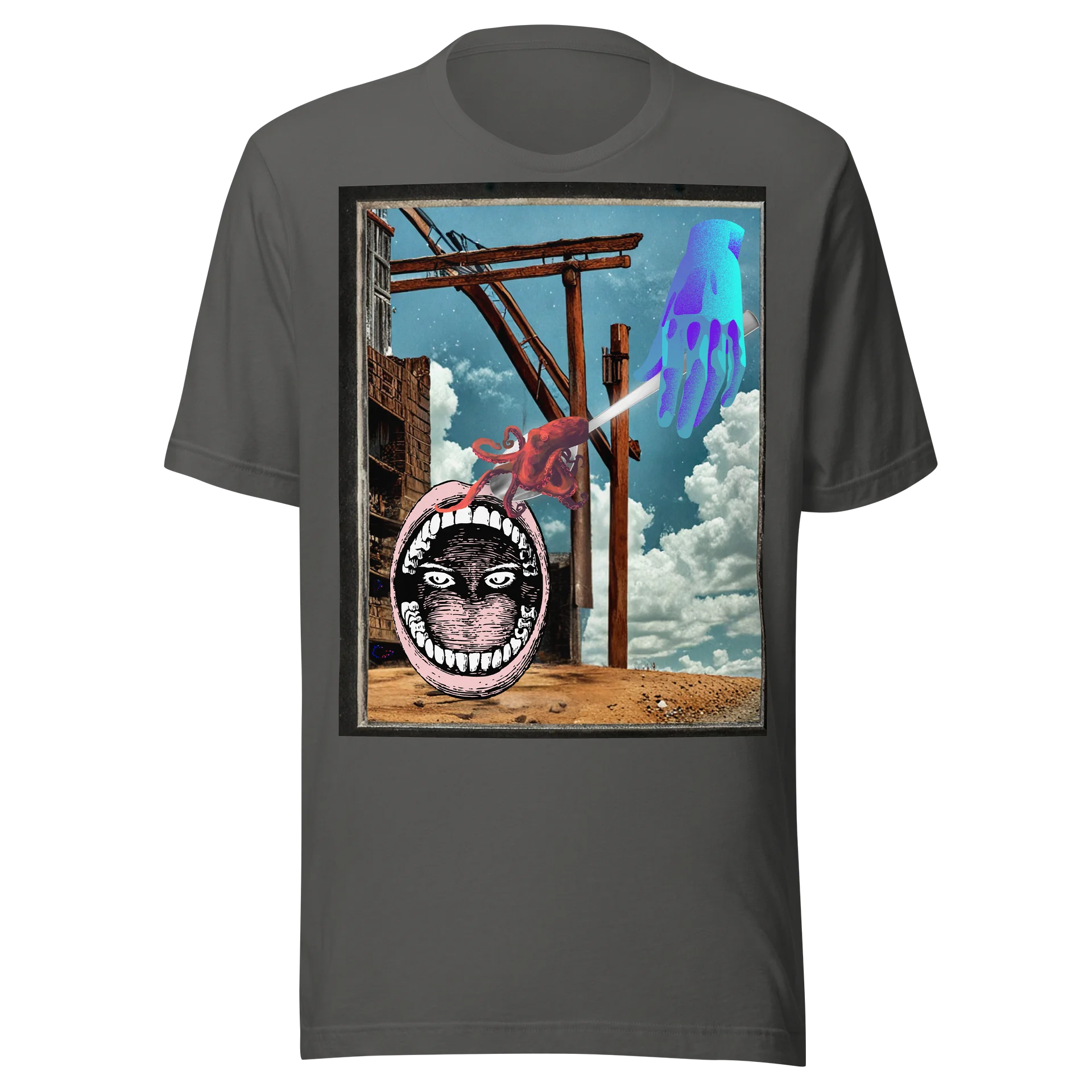 Consumption t-shirt product artwork