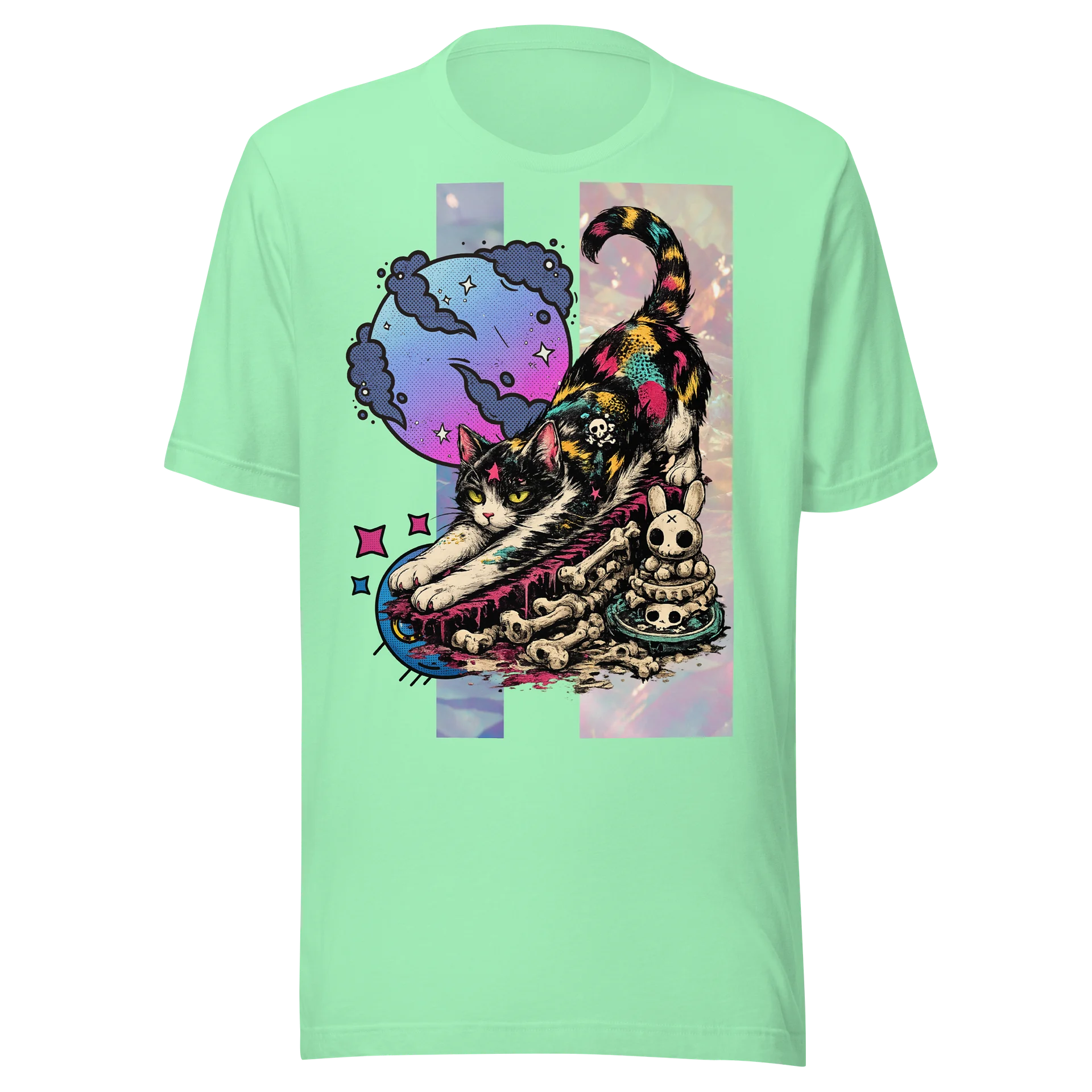Cosmic Bone Cat Tee product artwork