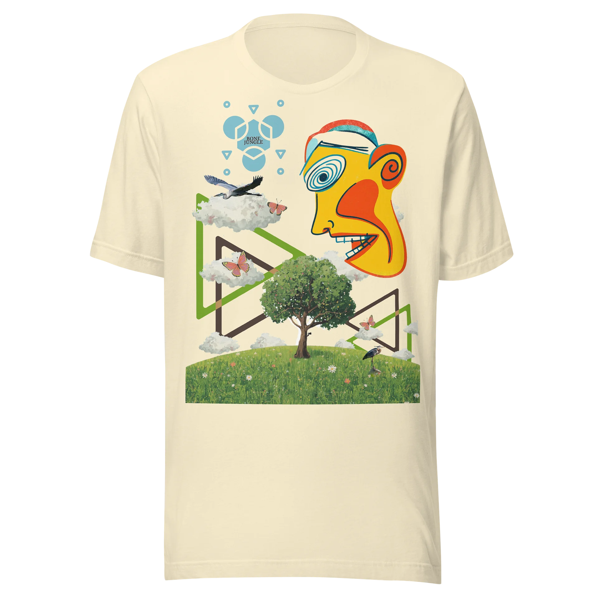Facing Nature Collage tee product artwork