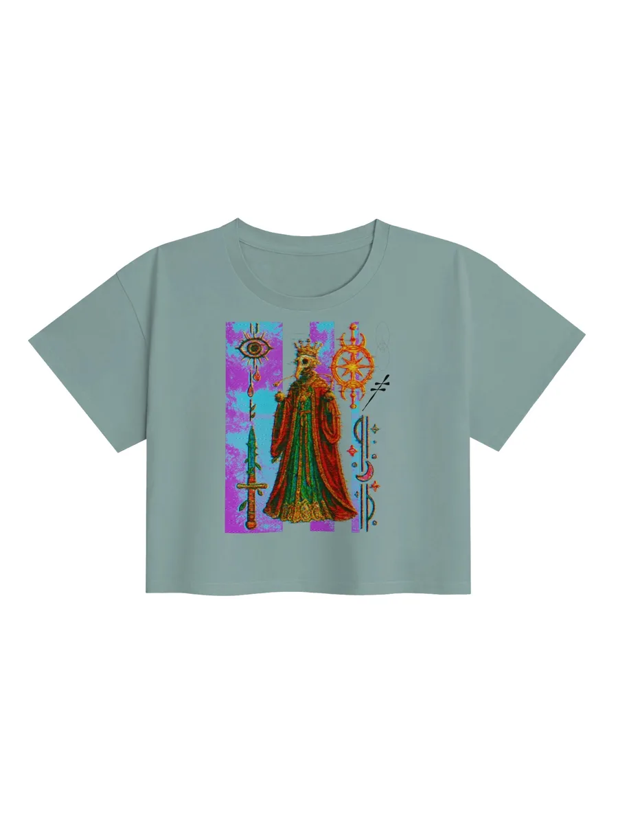 Glitch Crown Mystic Crop Top product artwork