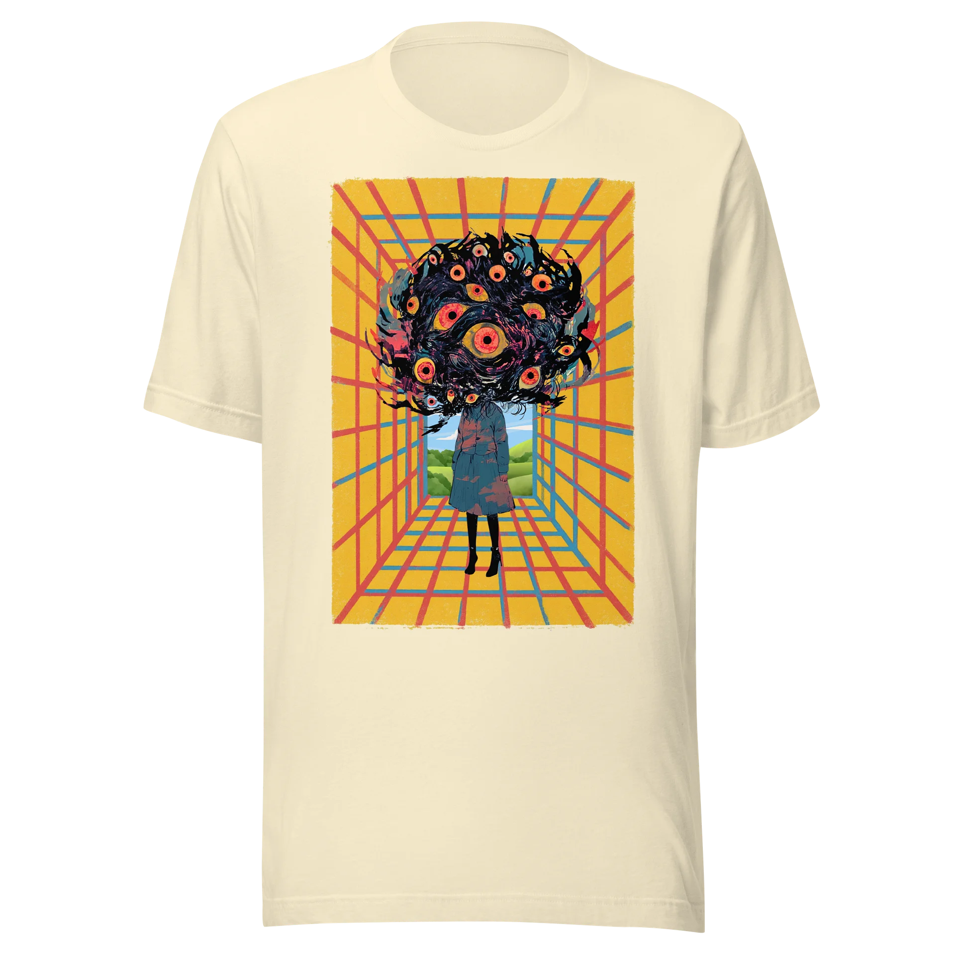 The Weight of Every Gaze t-shirt product artwork