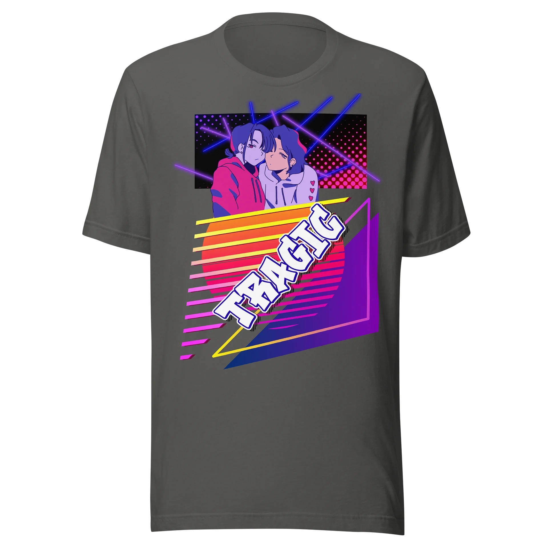 Tragic Neon T-Shirt product artwork