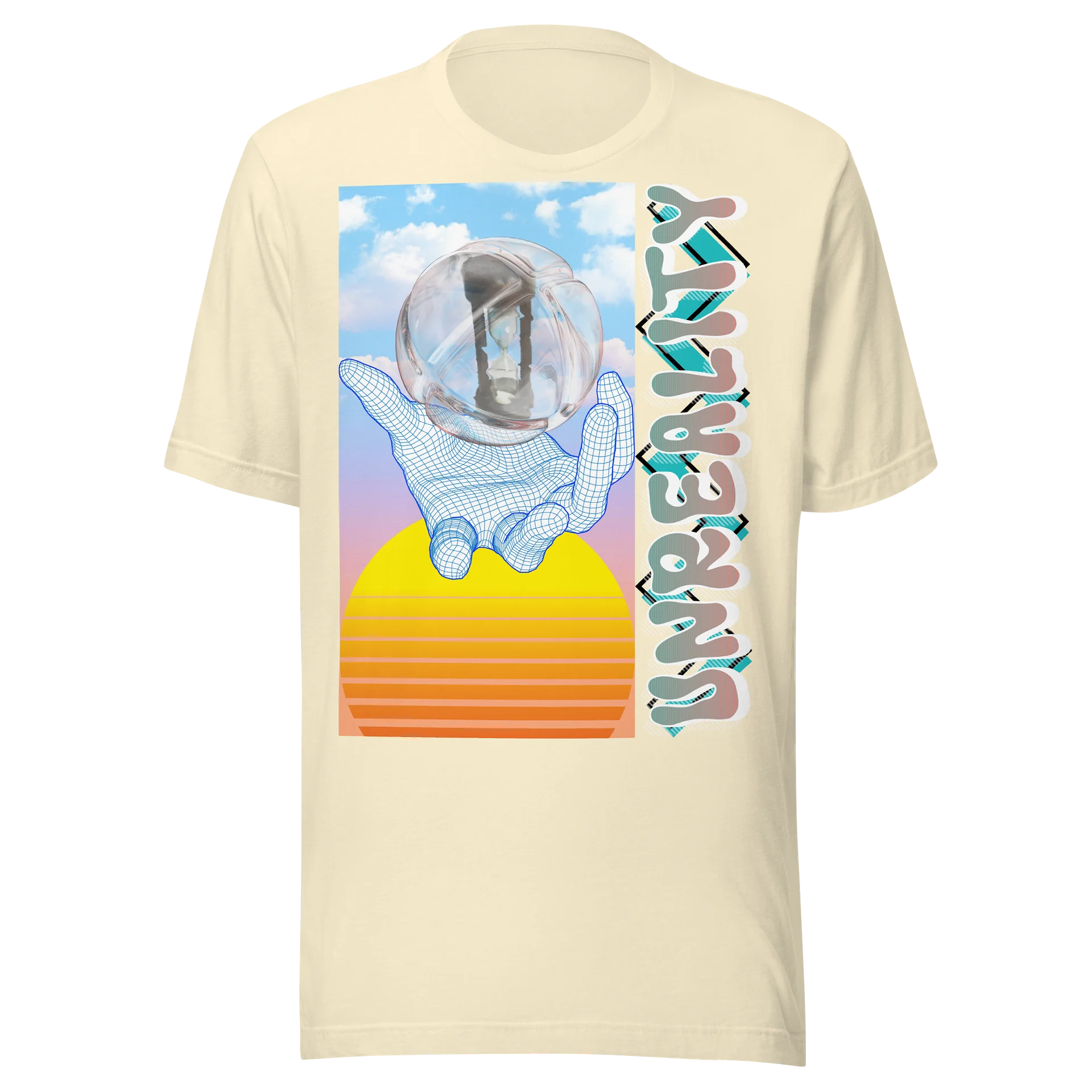 Unreality t-shirt product artwork