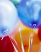 A handfill of balloons