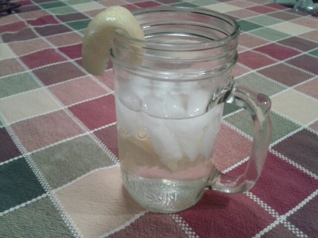 A Kerr jar of Lemonade