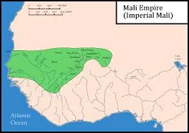 Map of the Mali Empire