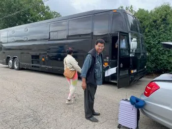 Pascal Bokar AfroBlueGrazz Band on the road