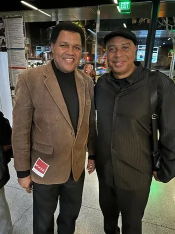 With Jazz Great drummer Dion PARSON