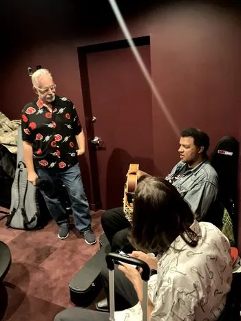 With Ken and Wesley