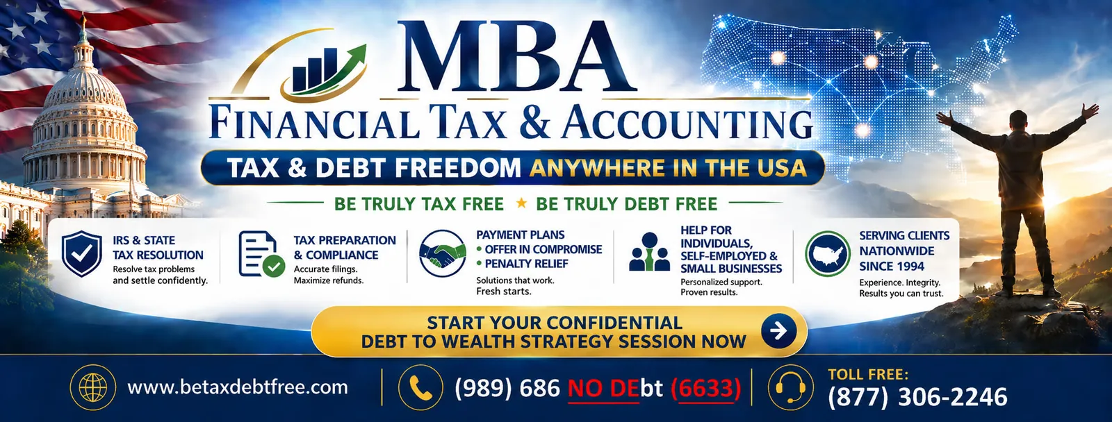 Be Tax Debt Free overview