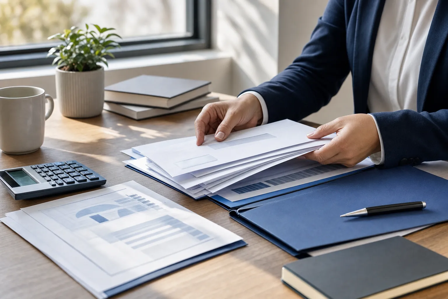 Tax notices and document review materials