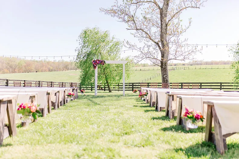 Real wedding at Oak Creek Farm, photo 1