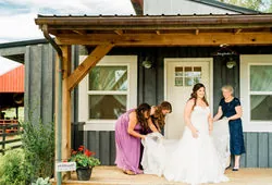 Real wedding at Oak Creek Farm, photo 18
