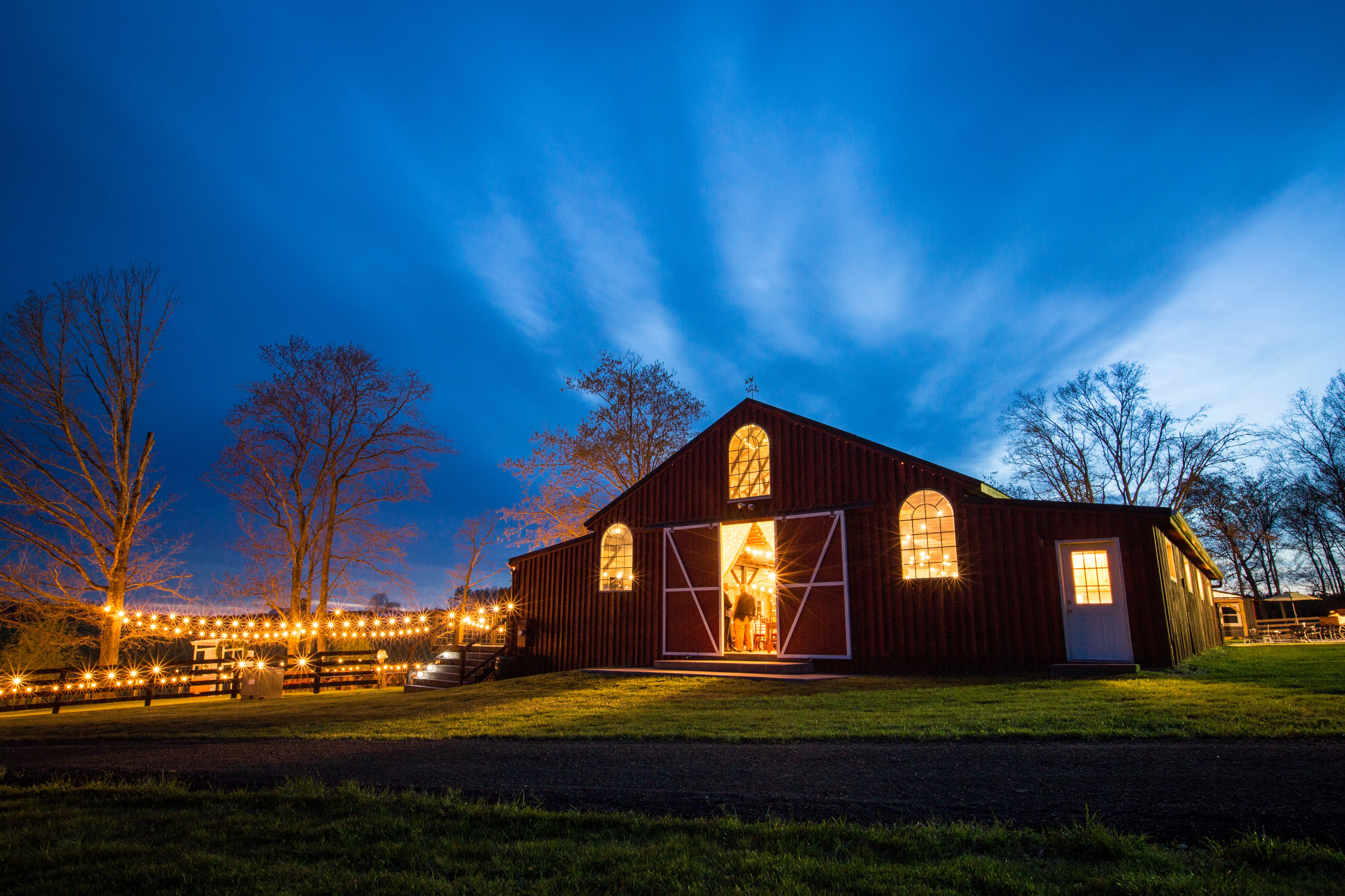 Oak Creek Farm wedding scene