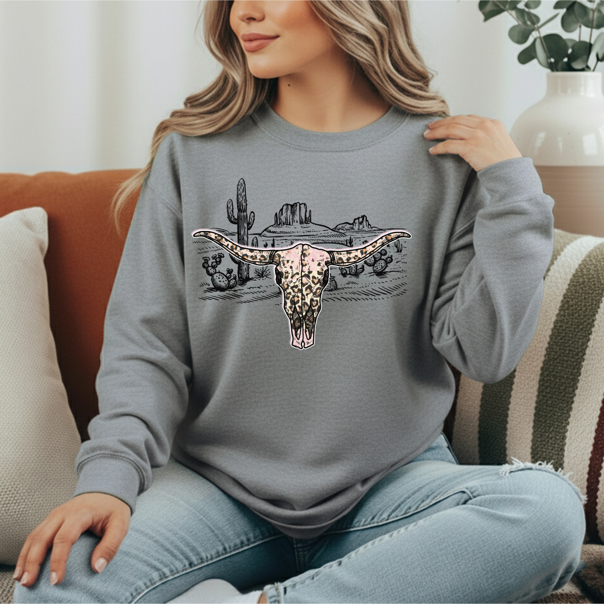 Desert skull Graphic top view 2