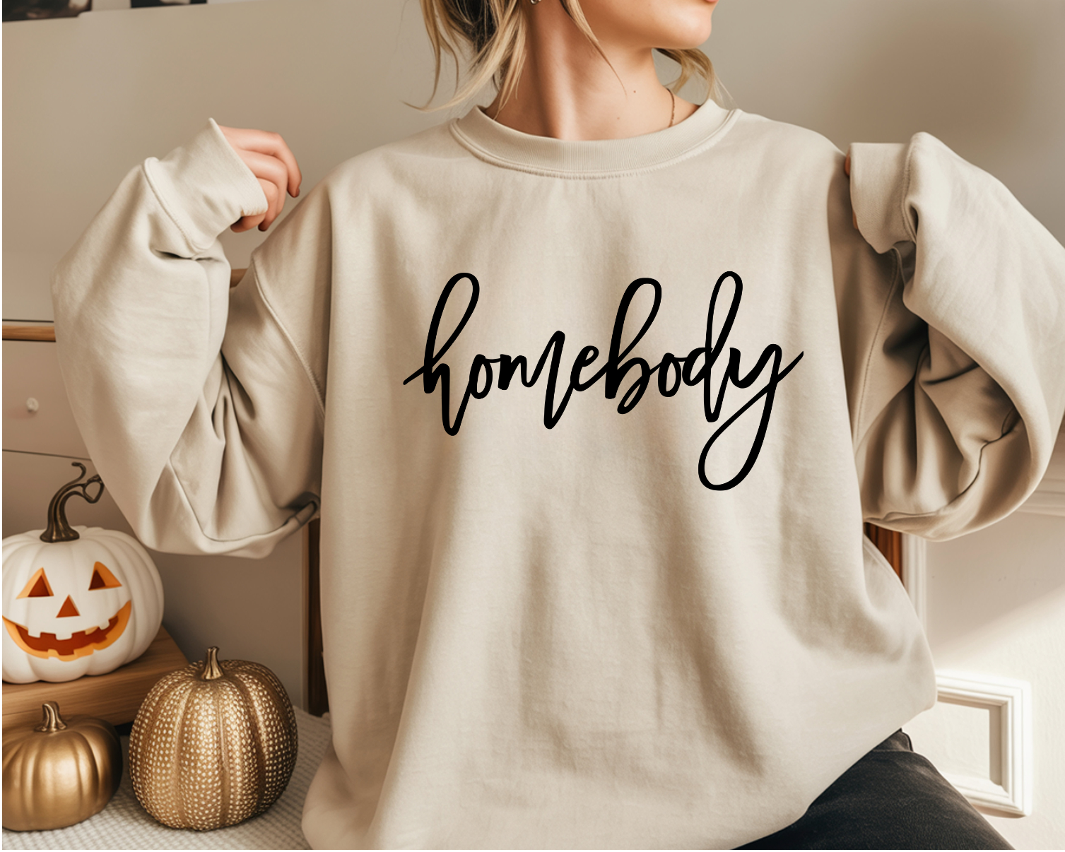 Homebody graphic top