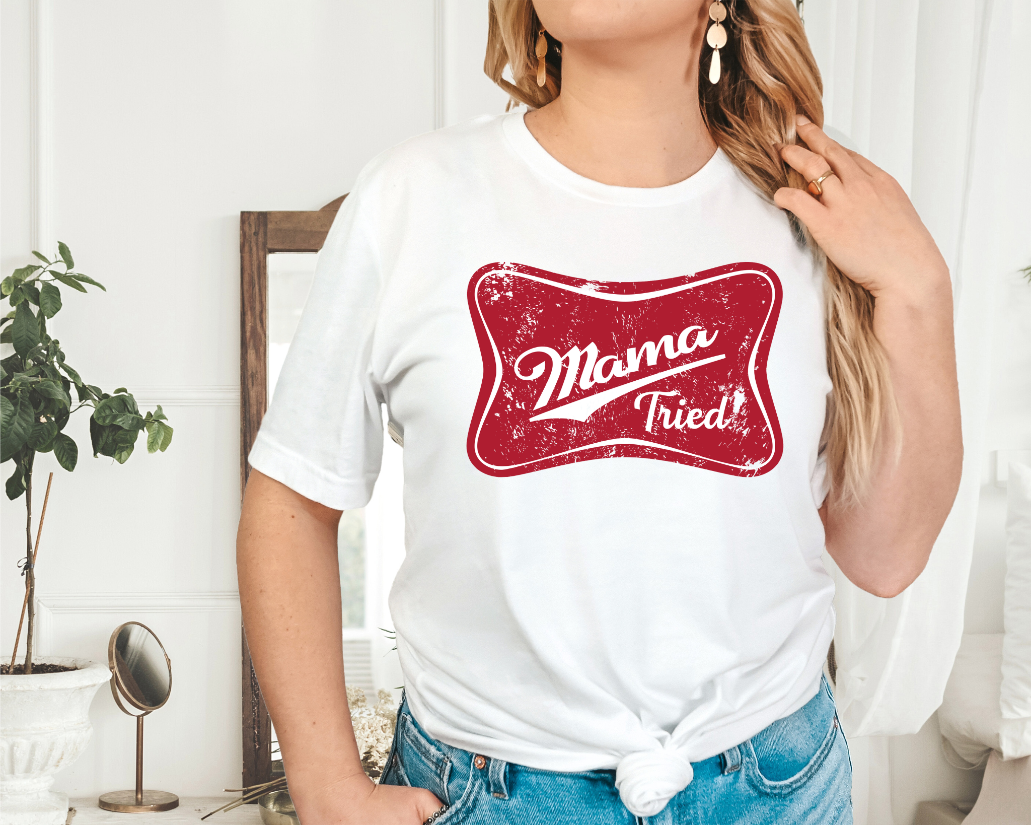 Mama tried graphic top