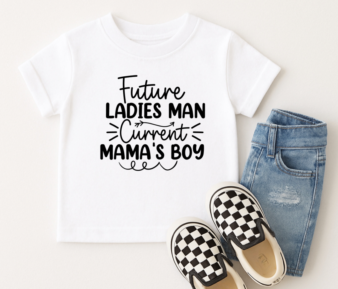 Ladies man kids tee