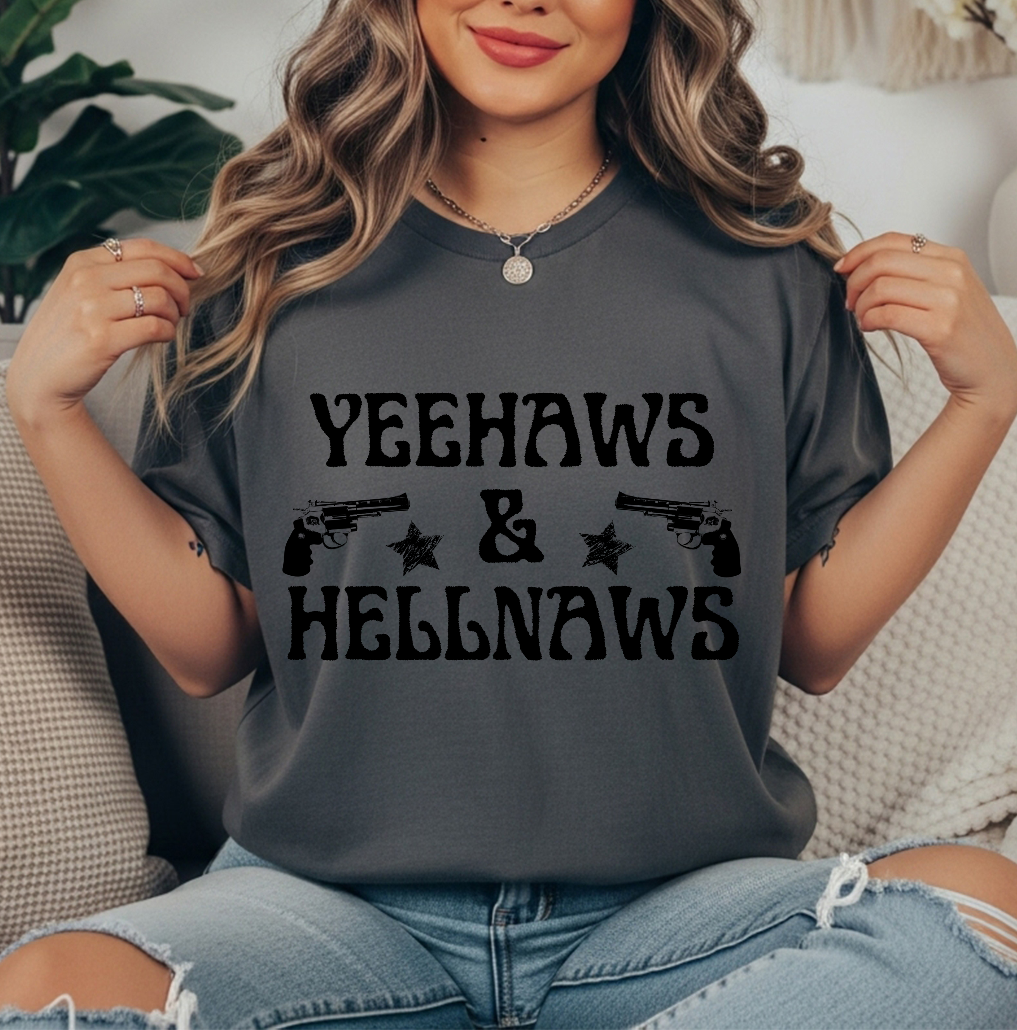 Yeehaw Graphic Top view 2