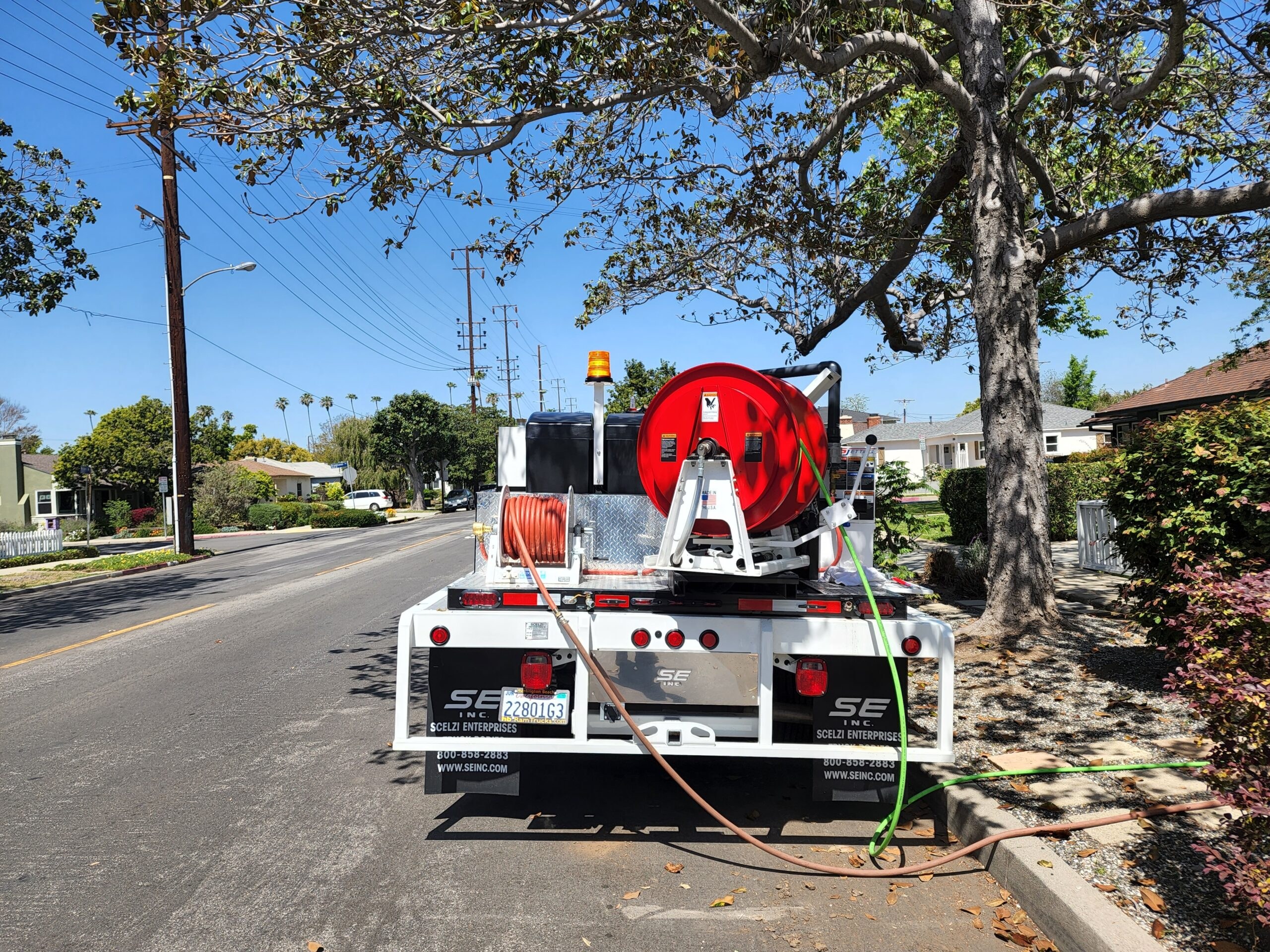 Preventive Maintenance equipment at an Anytime Jetting job