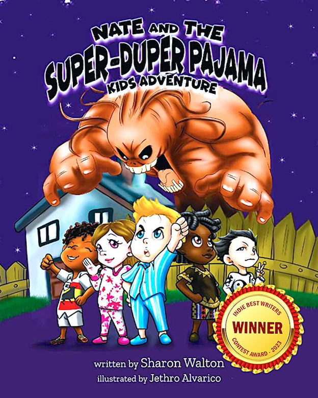Nate and the Super Duper Pajama Kids Adventure book cover